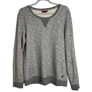 Hugo Boss Red Label Long Sleeve Sweatshirt SIZE M Gray Cotton Crew Neck
